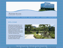 Tablet Screenshot of feathersoundcorporatecenter.com